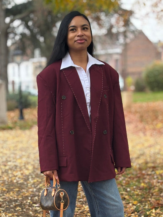 Blazer Zahra - Bordeaux