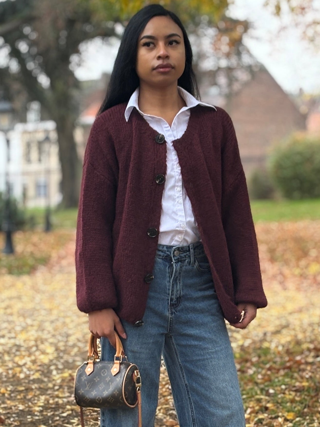 Gilet Sana - Bordeaux