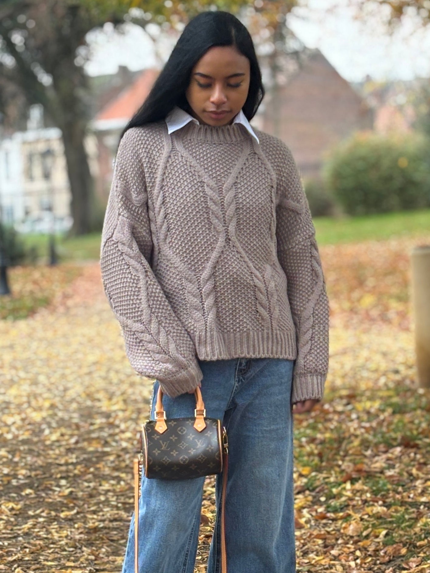 Pull Shana - Taupe