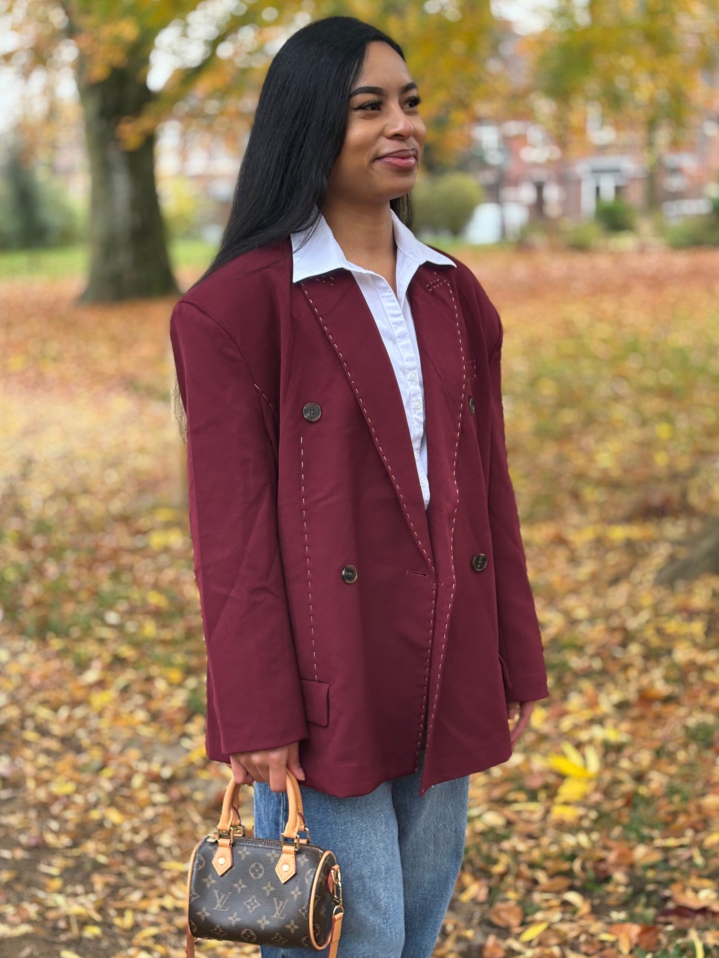 Blazer Zahra - Bordeaux