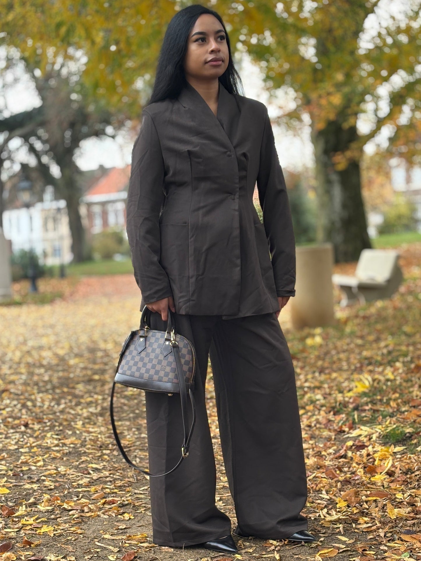 Ensemble Cintré Marron