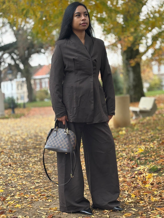 Ensemble Cintré Marron