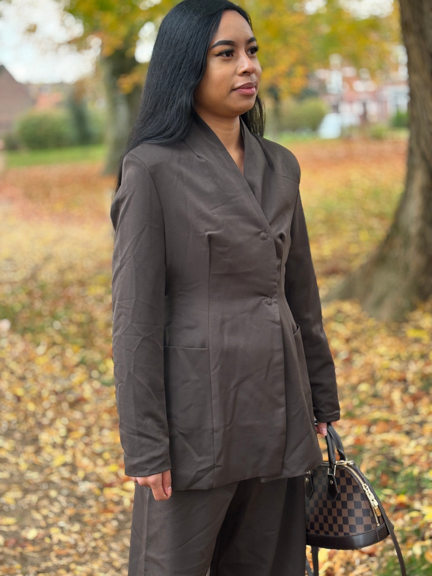 Ensemble Cintré Marron